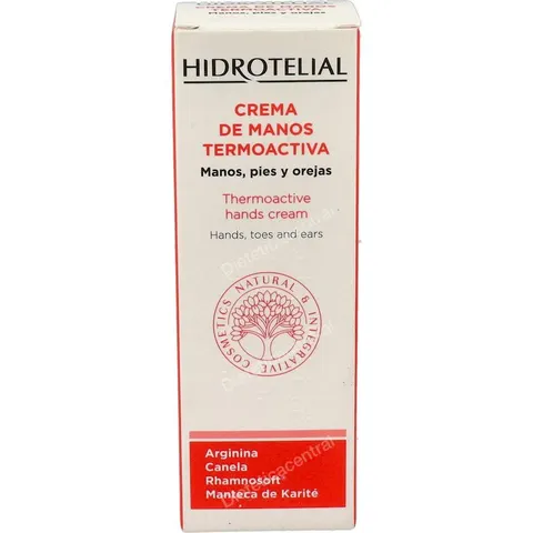 Hidrotelial crema de manos termoactiva 75ml – imagen 1