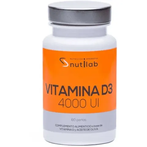 Nutilab Vitamina D3 4000 Ui 60 Perlas – imagen 1
