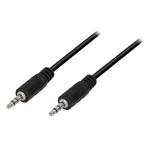 LogiLink Audiokabel, 2 x 3,5 mm Klinkenstecker, 2 m – Bild 1