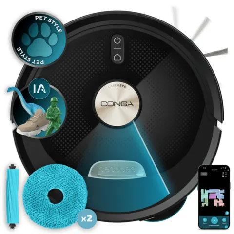 Cecotec Aspirador Robot Conga M100 Spin AL – imagen 1