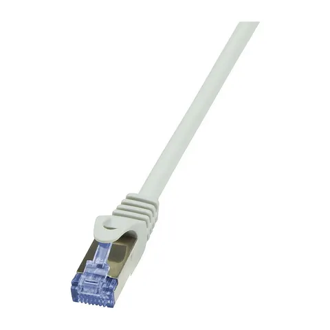 LogiLink Cat6a S/FTP. 7.5m networking cable Grey S/FTP (S-STP) – image 1