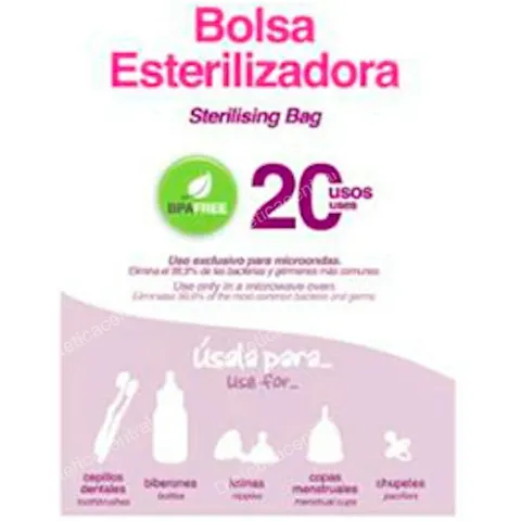 Irisana bolsa esterilizadora microondas 1ud .ir43.1 – imagen 1