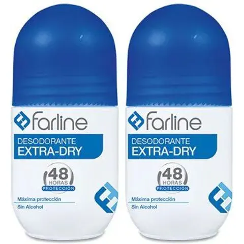 Farline Desodorante Dúo Extra Seco 50ml x2 – imagen 1