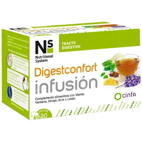 Ns ns digestconfort infusion 20 sobres – imagen 1