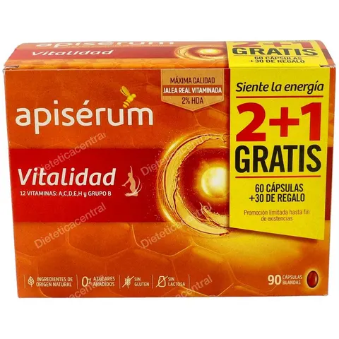Apiserum vit. caps.- pack 3m – imagen 1