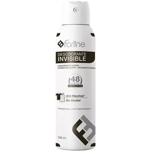 Farline Desodorante Invisible 48h 150ml – imagen 1