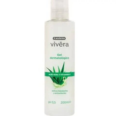 Vivera Acofar gel Aloe Vera Vitamina E 200 ml – imagen 1