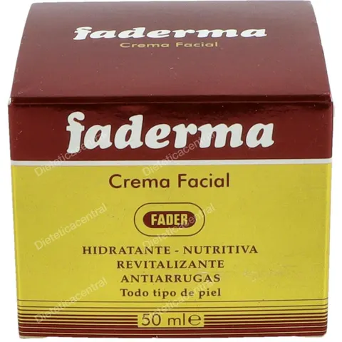 FADERMA Crema Facial 50 ml – imagen 1