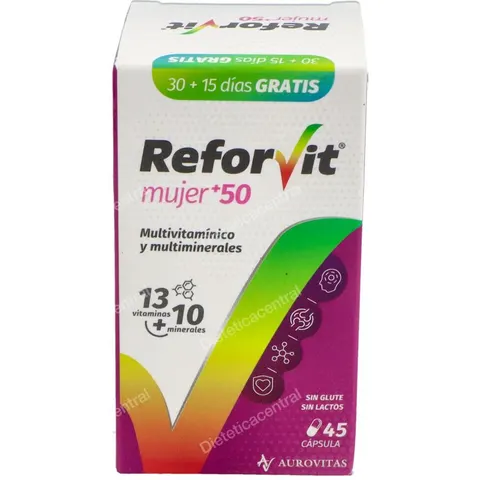 Aurovitas reforvit mujer +50 45 cap. – imagen 1
