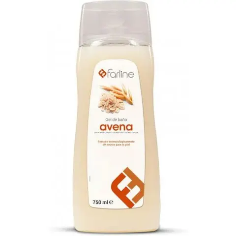 Farline Gel De Baño Avena 750ml – imagen 1