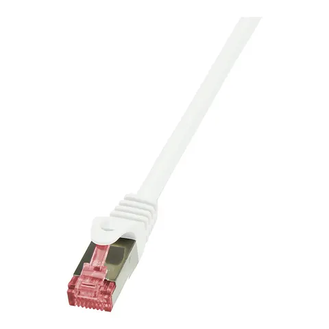 LogiLink Patchkabel, Kat. 6, S/FTP, 15,0 m, weiß – Bild 1