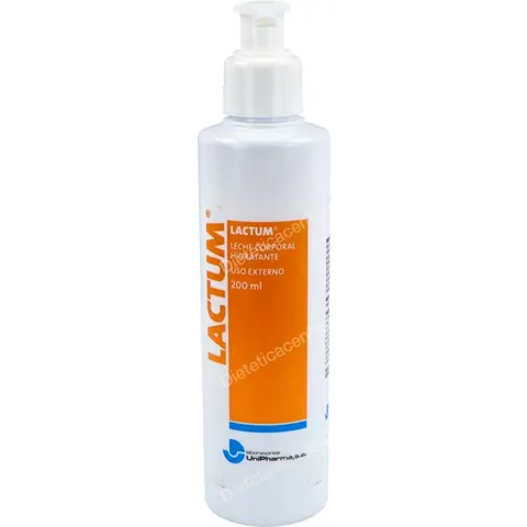 Unipharma lactum leche corporal 200ml. – imagen 1