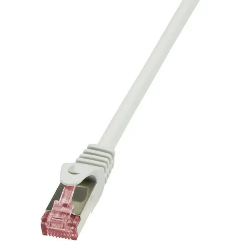 LogiLink Patchkabel, Kat. 6, S/FTP, 3,0 m, grau – Bild 1
