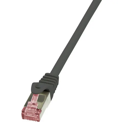 LogiLink Patchkabel, Kat. 6, S/FTP, 2,0 m, schwarz – Bild 1