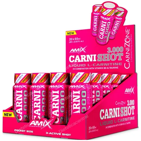 Amix carnishot 3000 20x60 ml mango – imagen 1