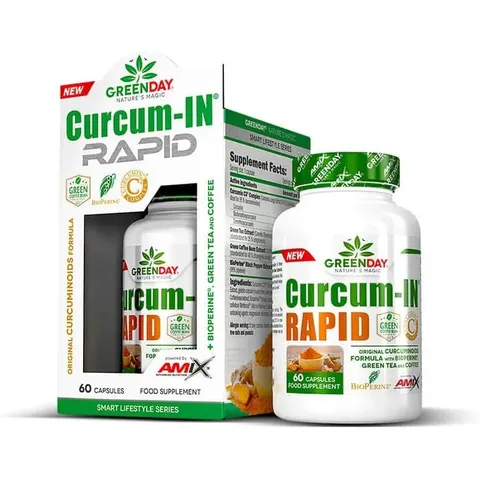 Amix Greenday CURCUM-IN RAPID 60 Caps – imagen 1