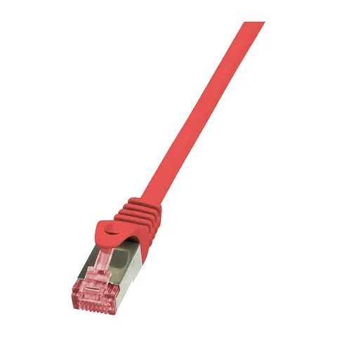 LogiLink Patchkabel, Kat. 6, S/FTP, 5,0 m, rot – Bild 1