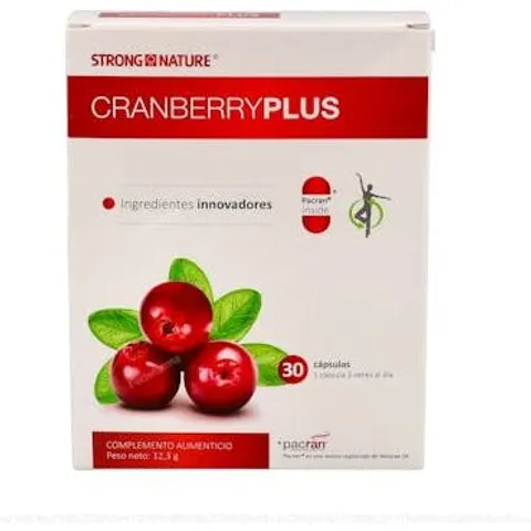 Strong nature cranberry plus 30 cap – imagen 1
