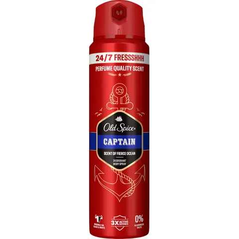 Old Spice - Deo Bodyspray, Captain , 150 ml – Bild 1
