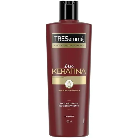 TRESemmé Liso Keratina Champú 400ml – imagen 1
