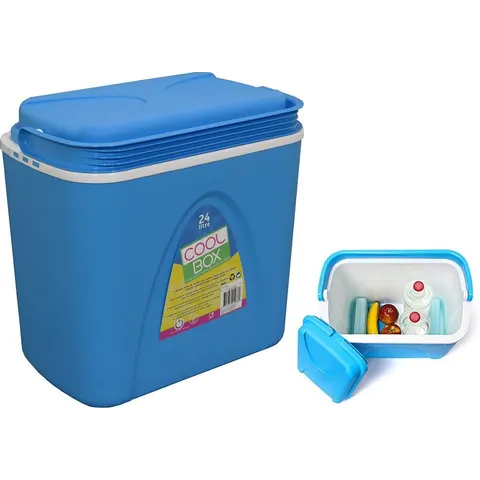 Koelbox - 24l - blauw - 39x25x38cm – afbeelding 1