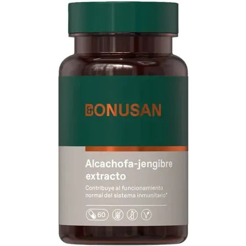 Bonusan Alcachofa Jengibre 60 caps – imagen 1