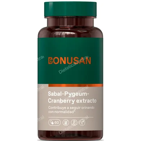 Bonusan Sabal Pygeum Cranberry Extracto 60 caps – imagen 1