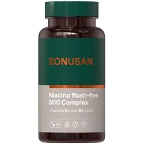 Bonusan niacina flush-free 500mg. 60vcap. – imagen 1