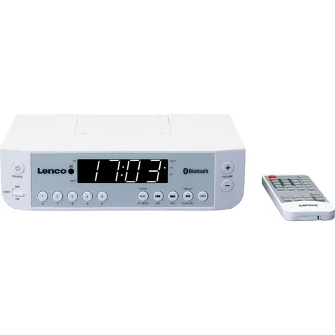Radio de cocina KCR 100 con Bluetooth (Blanco) - LENCO – imagen 1