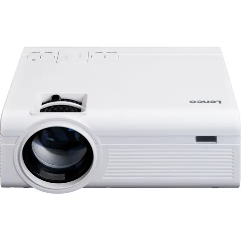 Lenco LCD Projector with high resolution, supports Full HD 1080P content White – image 1