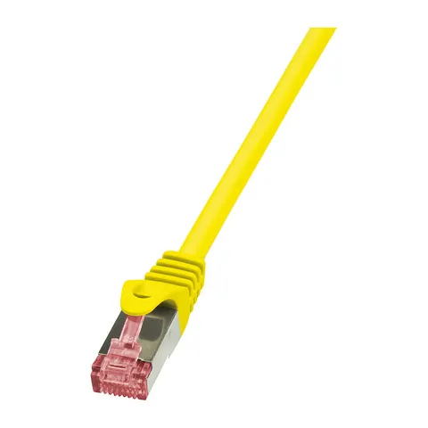 Logilink CQ2077S - Patchkabel - CAT.6 - 5m - Geel – afbeelding 1