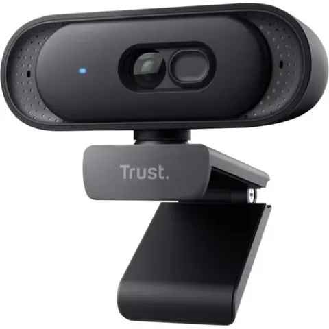 Trust Tomar 2K QHD Webcam, Schwarz – Bild 1