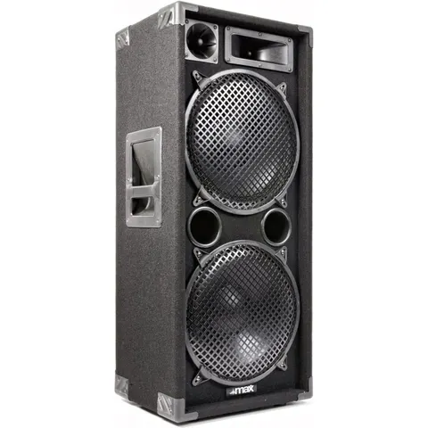 SkyTec MAX212 disco speaker 2x 12 1400Watt – afbeelding 1