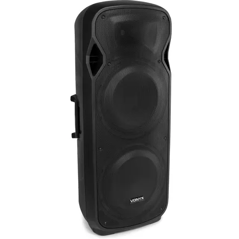 Vonyx AP215ABT MP3 Actieve dubbele 15 Bluetooth Speaker – afbeelding 1