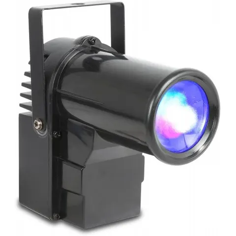 BeamZ PS10W DMX gestuurde LED Pin Spot – afbeelding 1
