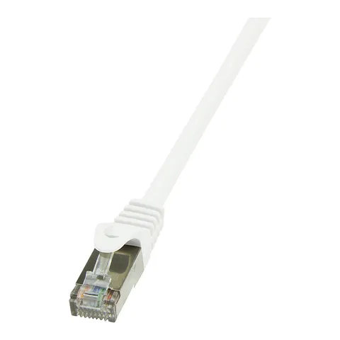 LogiLink Patchkabel, Kat. 6, F/UTP, 3,0 m, weiß – Bild 1