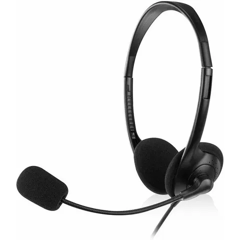 Ewent Headset EW3563 Stereo Negro – imagen 1