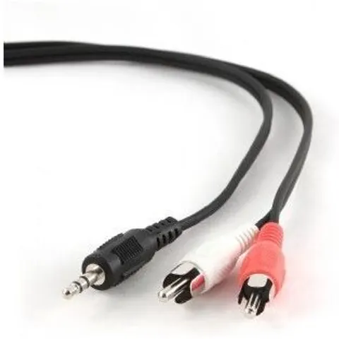 Gembird CABLE AUDIO CONECTOR 3,5MM A RCA 2,5M – imagen 1