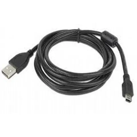 gembird USB-Kabel 2.0 auf Mini-USB-Stecker schwarz 1,8m – Bild 1