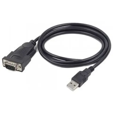 Cable Adaptador USB2.0 A Macho -> DB9 Macho - GEMBIRD – imagen 1