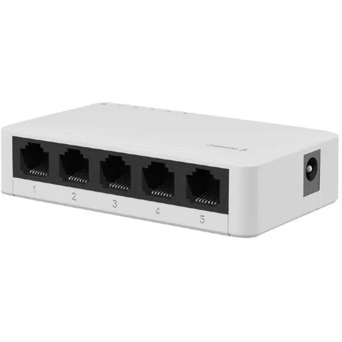 Gembird Gigabit Ethernet Switch met 5 poorten / wit – afbeelding 1