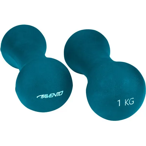 Haltère de 1kg Os Avento (x2) – Bleu – image 1