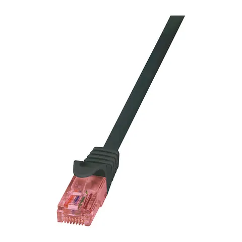 LogiLink UTP Cat6 1m - 100% koper - Netwerkkabel - Computerkabel - Kabel – afbeelding 1