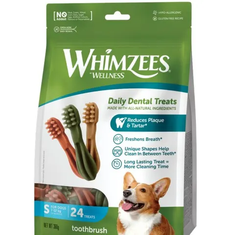 WHIMZEES Zahnpflegesnacks Zahnbürste S – Bild 1