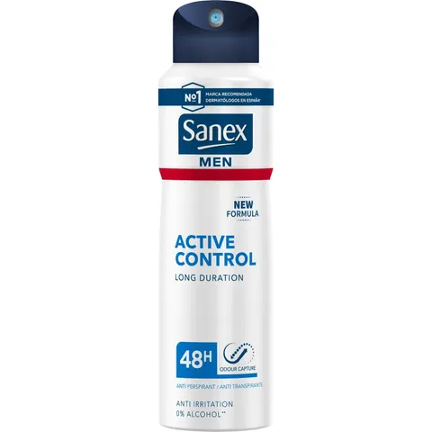Deodorant Spray Sanex Men Active Control 200 ml – afbeelding 1