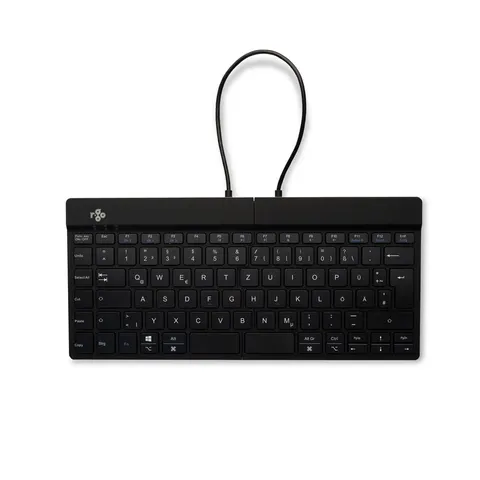 R-GO TOOLS R-GO SBDEWLBL - Wireless keyboard, Bluetooth, compact, ergonomic – image 1