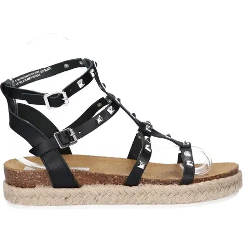 Sandalias De Mujer Steve Madden Array 007000 Black 38 Mujer – imagen 1