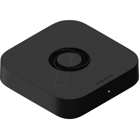 Homey Pro mini Smart Home Controller - schwarz mit Matter, Zigbee, Thread und LAN – Bild 1
