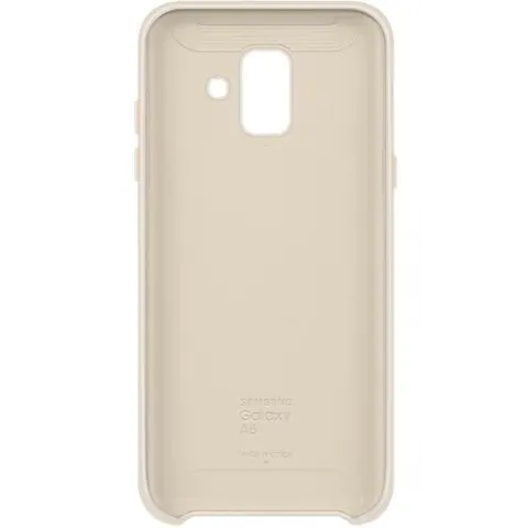 Samsung Galaxy A6 Dual Layer Cover - Goud – afbeelding 1