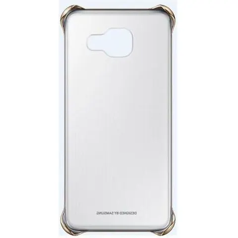 Samsung Galaxy A3 (2016) Clear Cover Gold – afbeelding 1